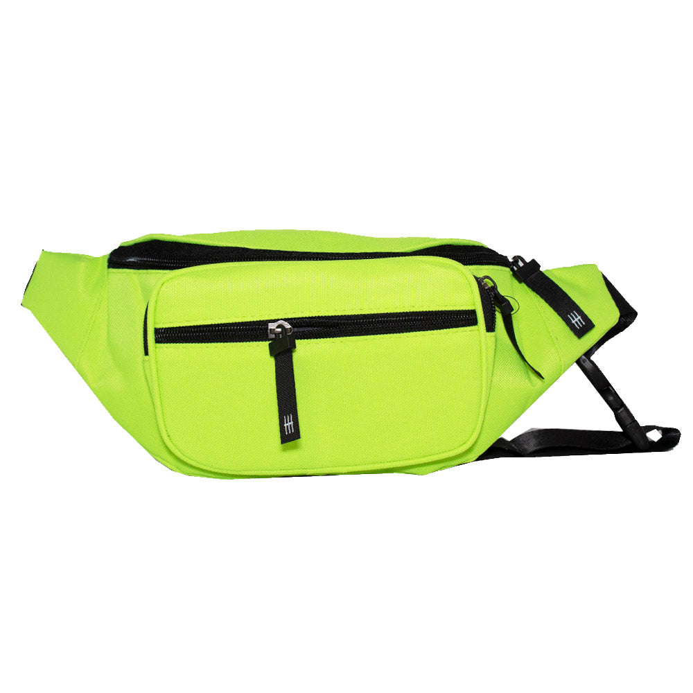 Runner Island Neon Yellow Fanny Pack Waist Bag