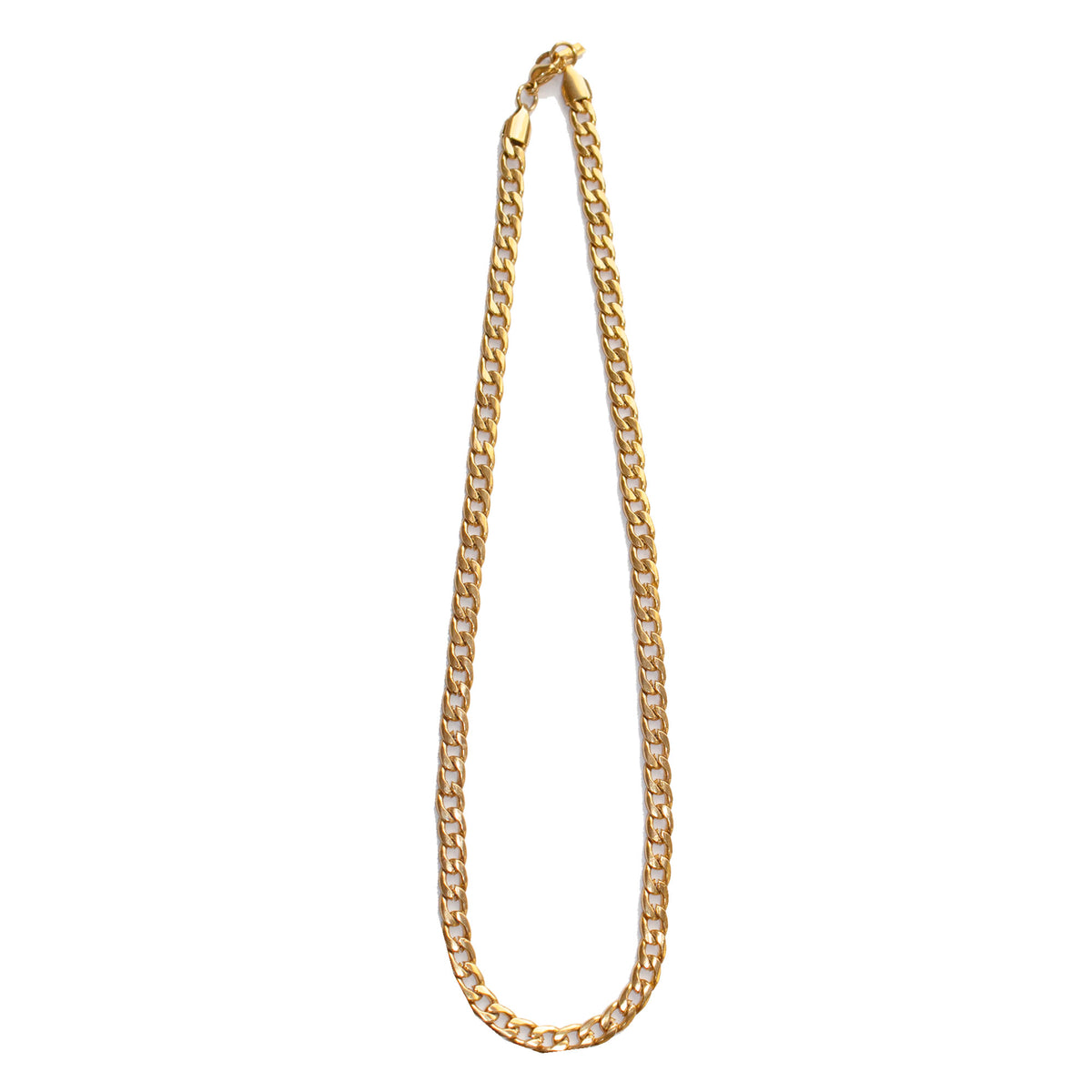 Desert Palm Chain Necklace Gold Tone | Runner Island Luxury Activewear ...