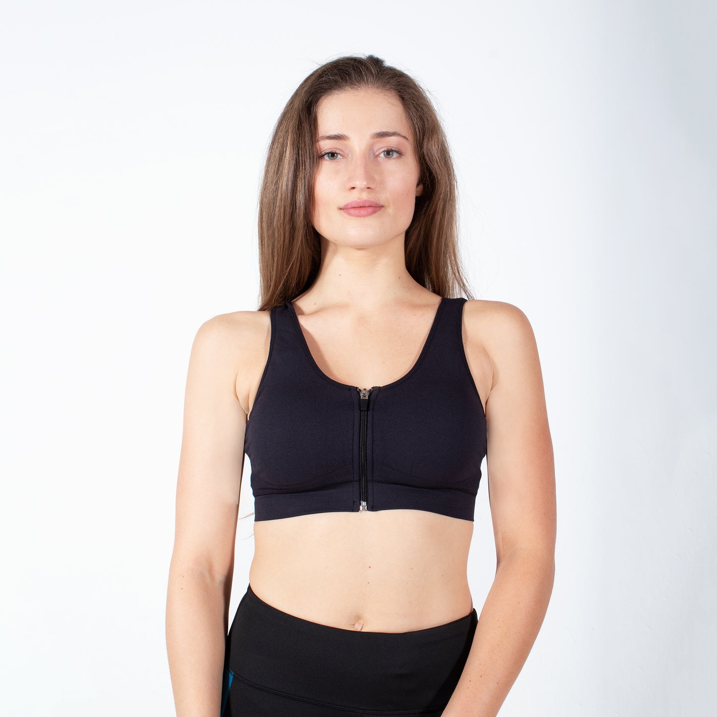 Runner Island Black Give Me A Boost Sports Bra