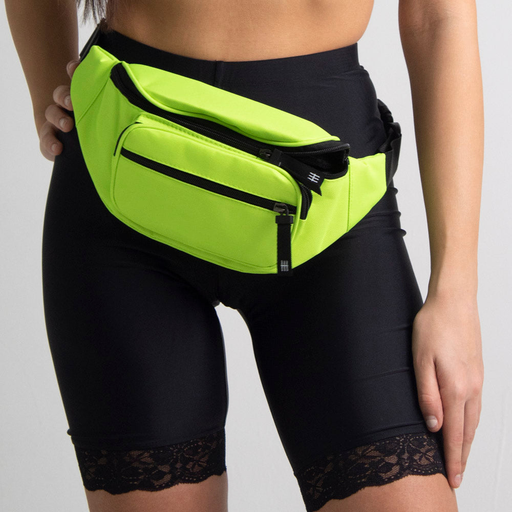 Runner Island Neon Yellow Fanny Pack Waist Bag