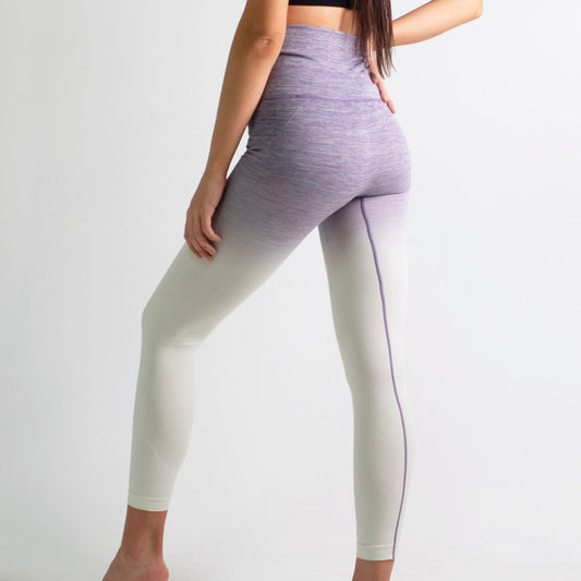 Runner Island Taro Purple Shaping Ombre Workout Leggings