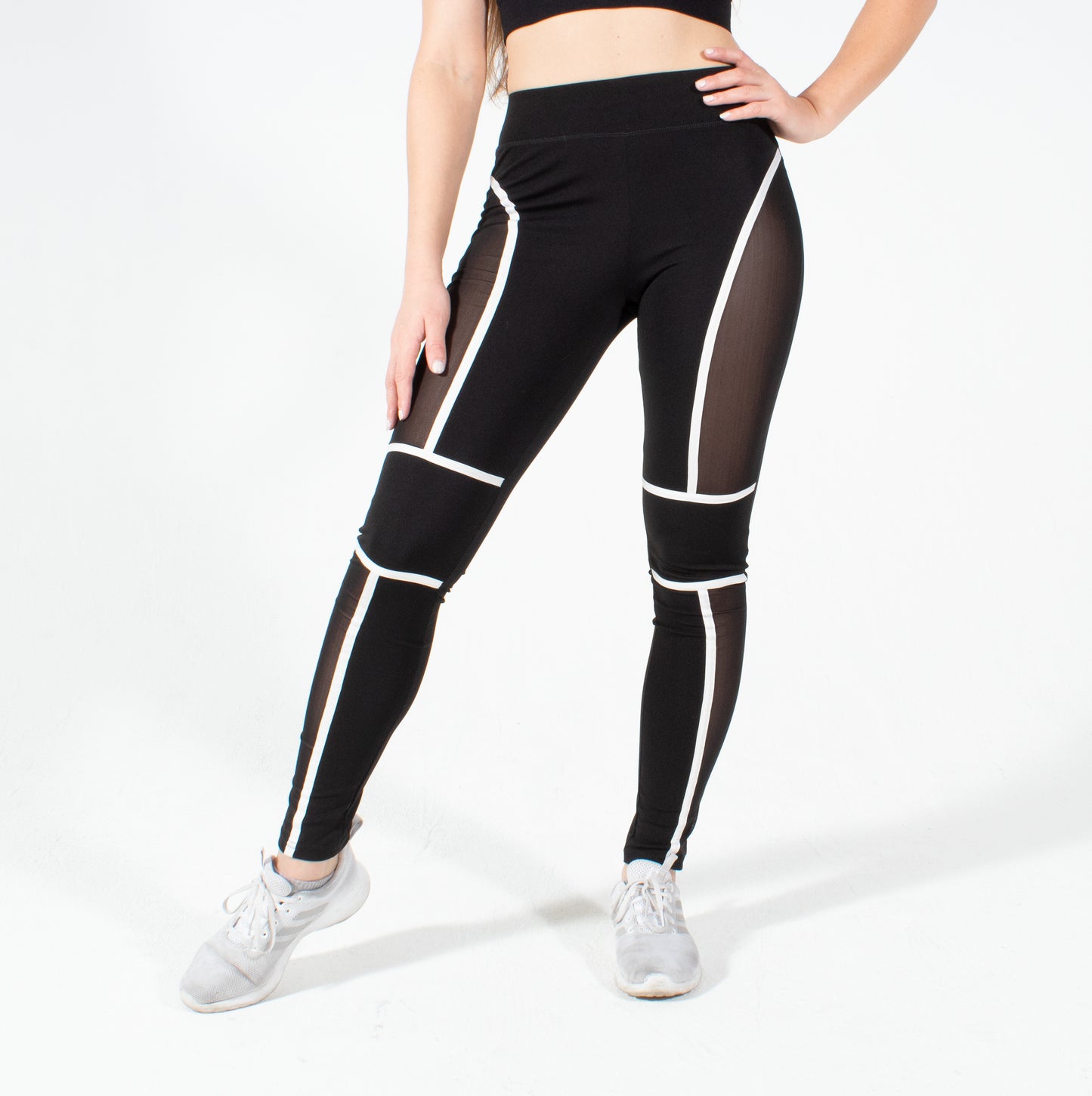 Runner Island Cyberspace Mesh Workout Leggings