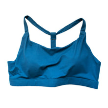 Load image into Gallery viewer, Runner Island Plus Size Mountain Teal Blue Sports Bra