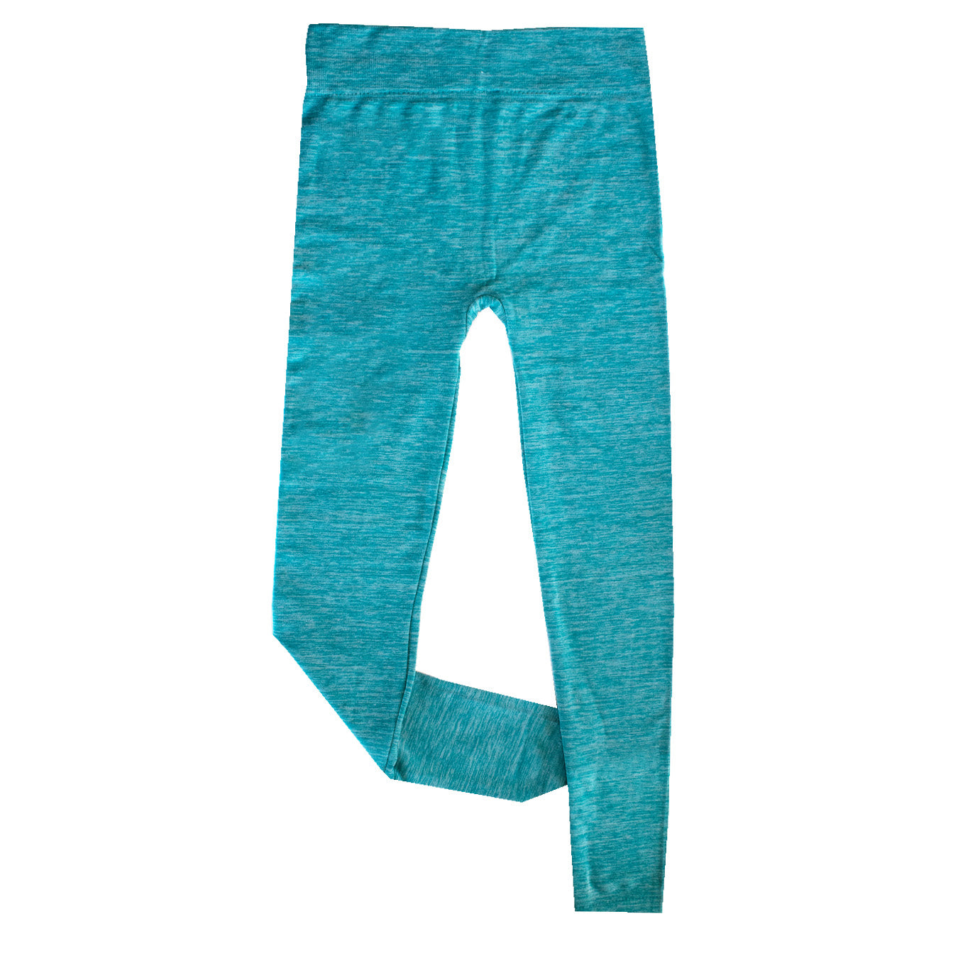 Runner Island Teal Compression Fleece Lined Leggings